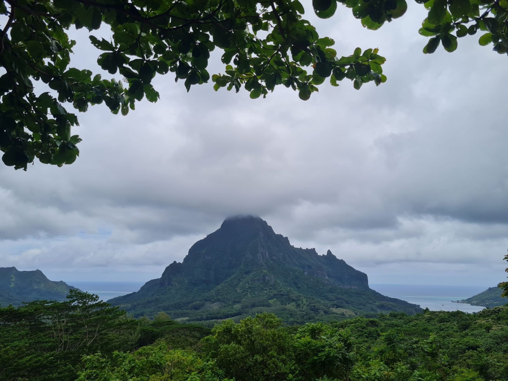 Moorea vue depuis le belvédère Moorea vue depuis le belvédère