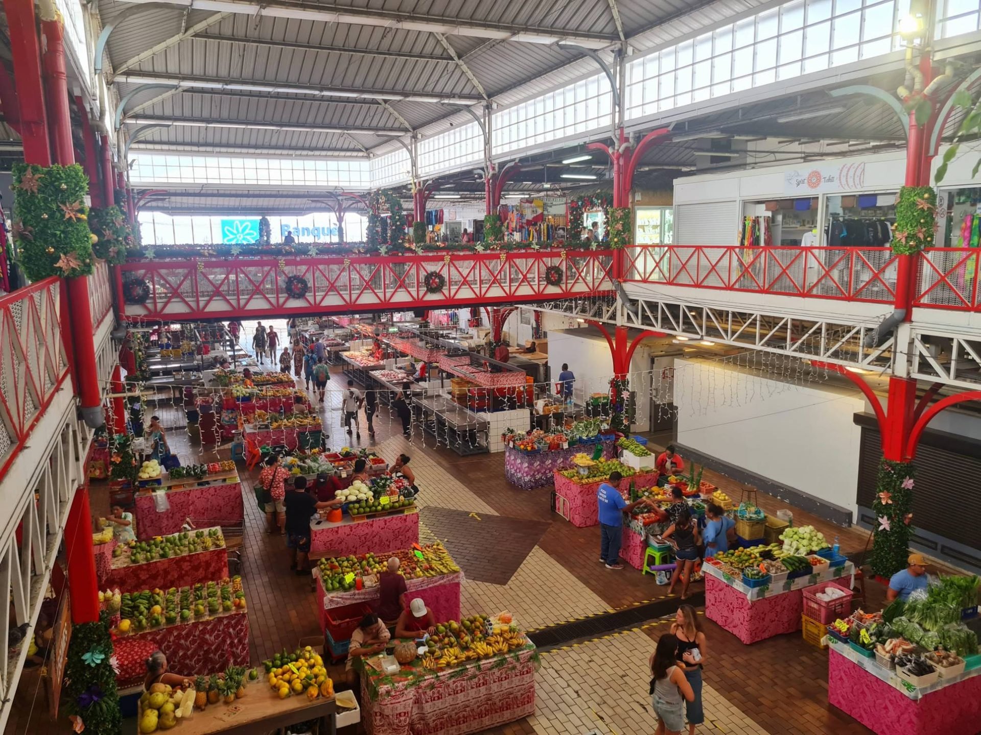 Le marché de Papeete Le marché de Papeete
